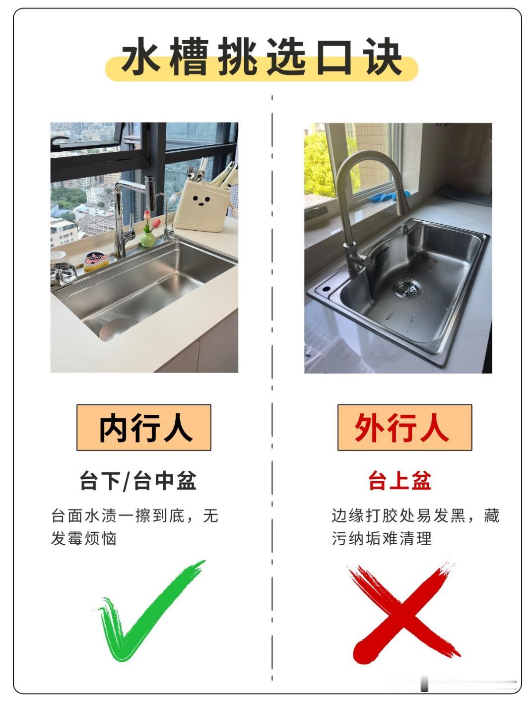 选购安装避坑指南!别让水槽毁了整个厨房还有一些选购细节特别容易被忽略,今天给大