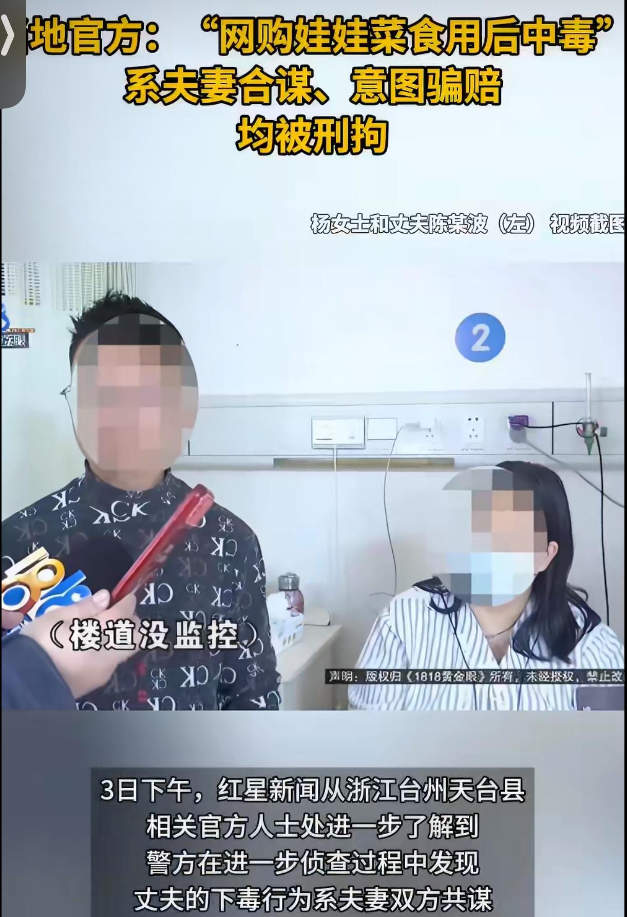 水落石出！这对夫妻比爱泼斯坦还会玩！“娃娃菜中毒事件”迎来反转又反转！为骗