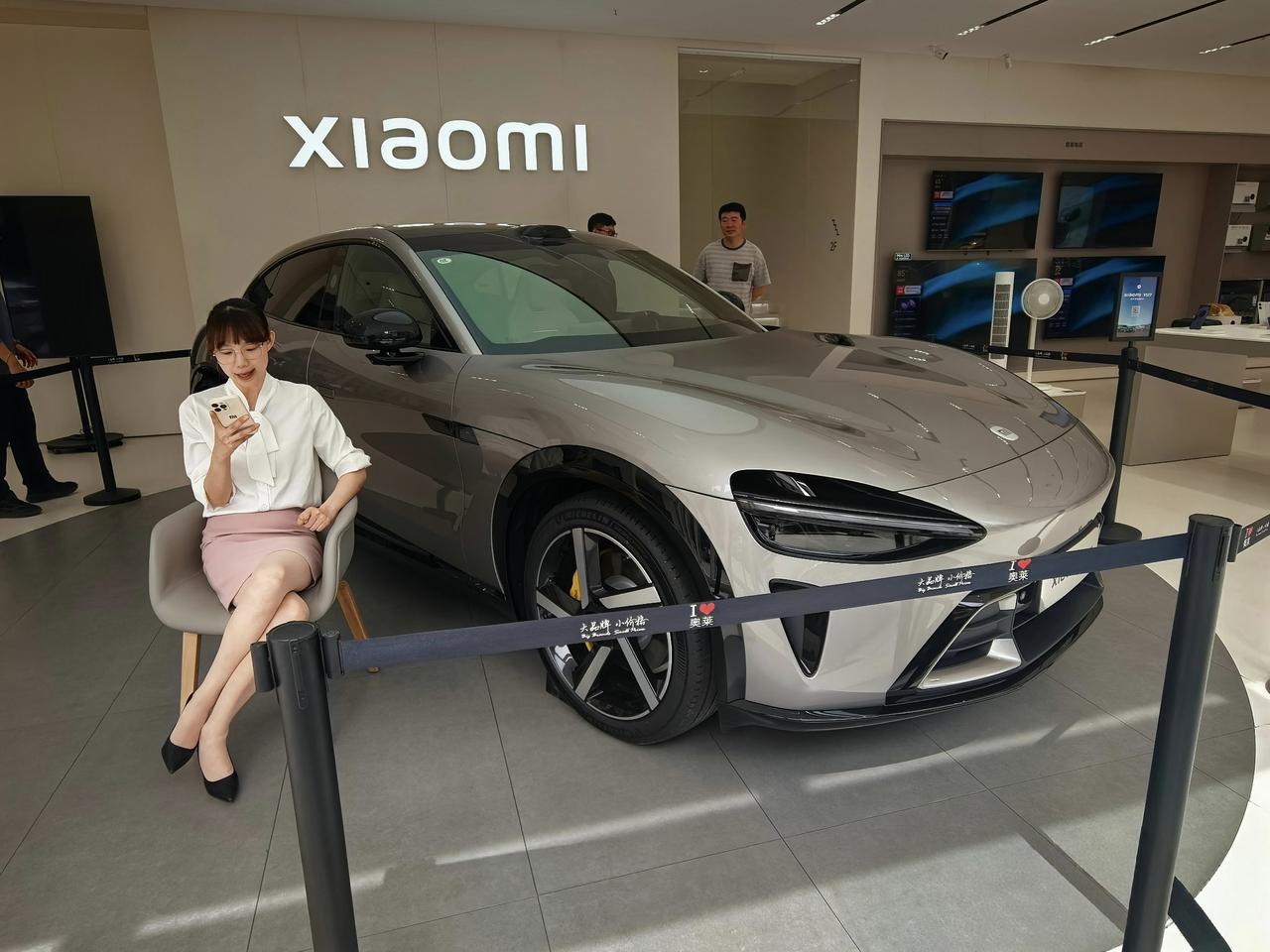 小米YU7五款车漆总结