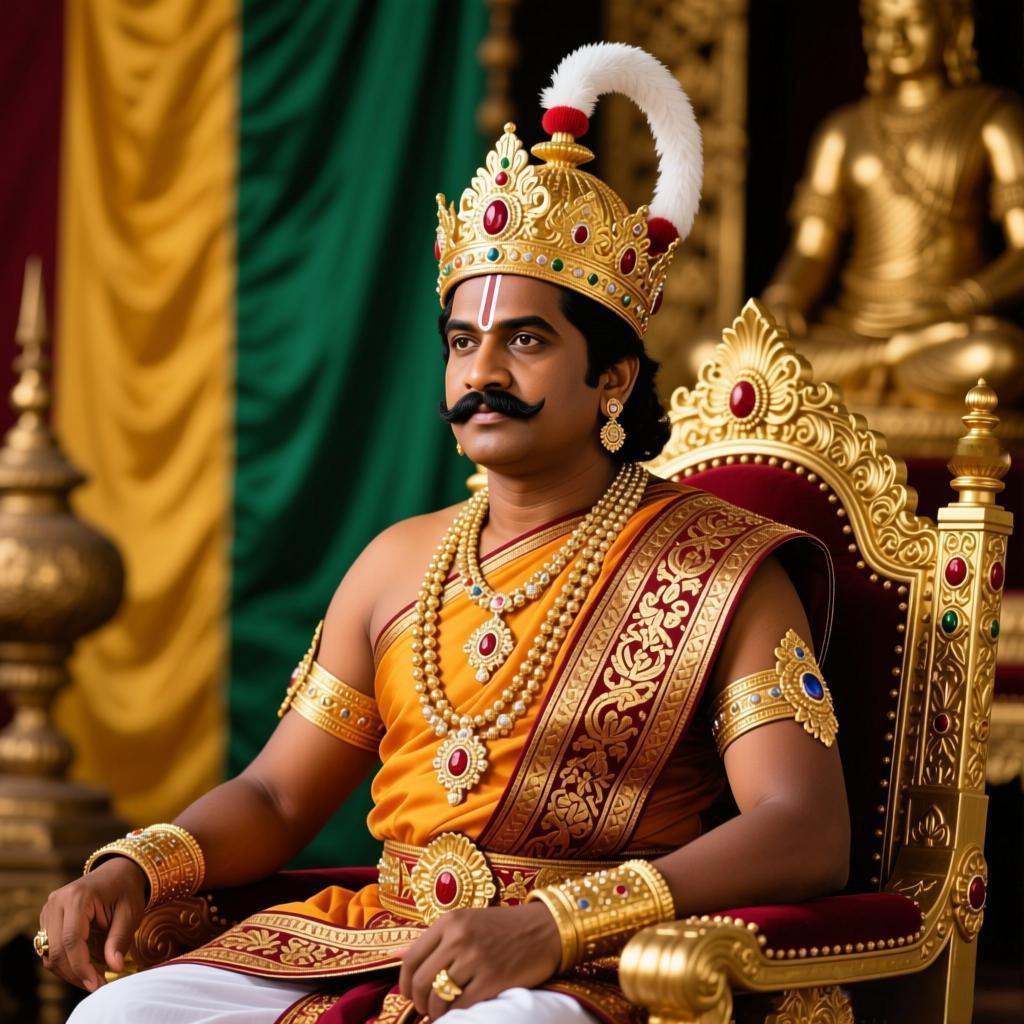 波罗迦罗摩巴忽六世，是斯里兰卡历史上颇具作为的一位国王，据传他为甘波罗王国的统治