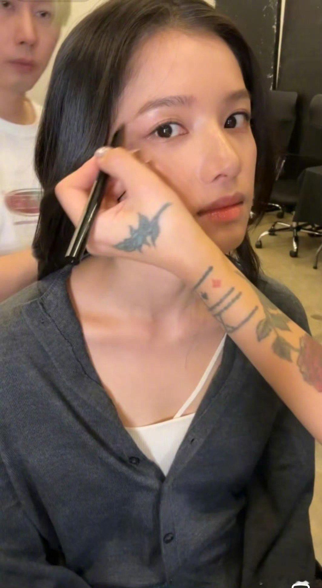 素颜的张婧仪姐姐也好美😍｜张婧仪​​​