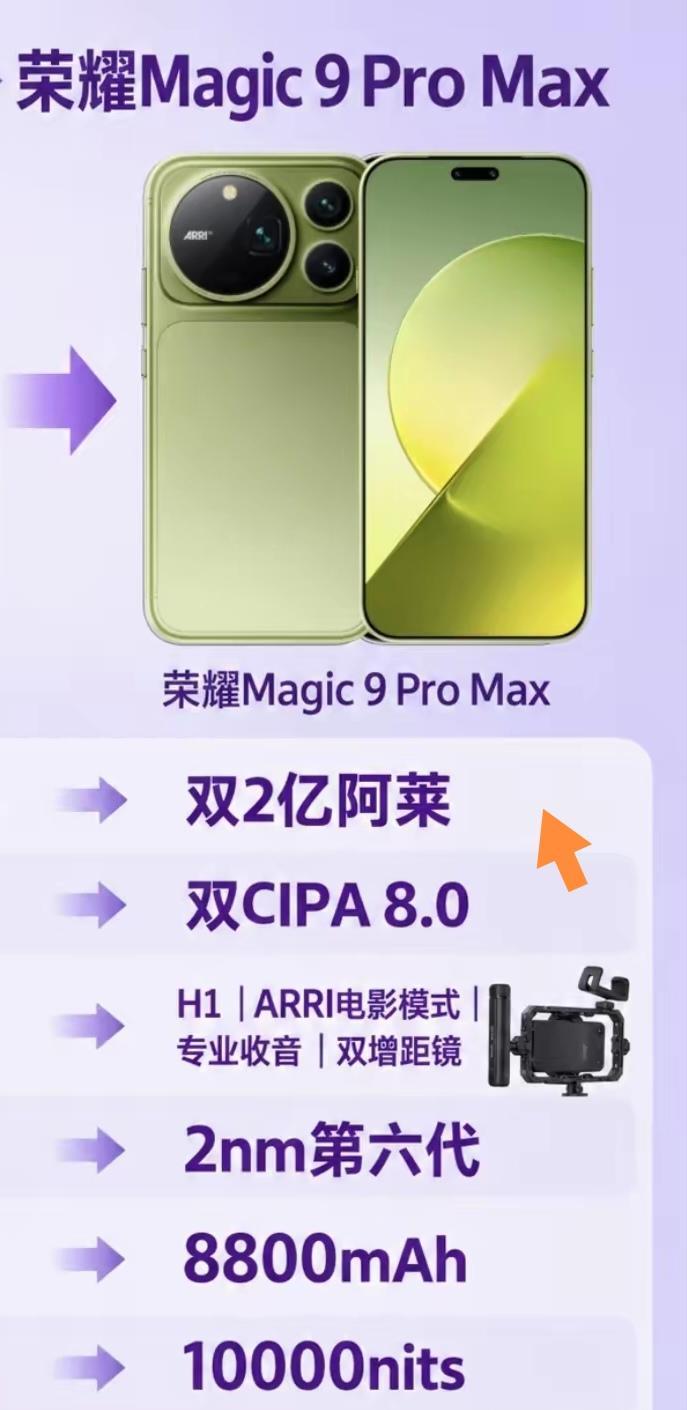 我打算把手里用了快一年的荣耀Magic8换成Magic9ProMax，就冲双