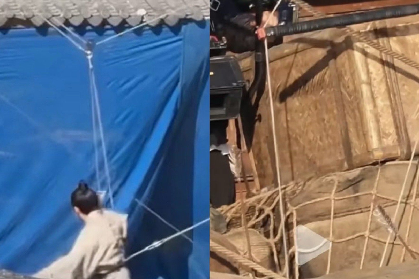 两京十五日因为成毅受伤道歉后更换了安全性更好的威压，整个剧组都受益了。