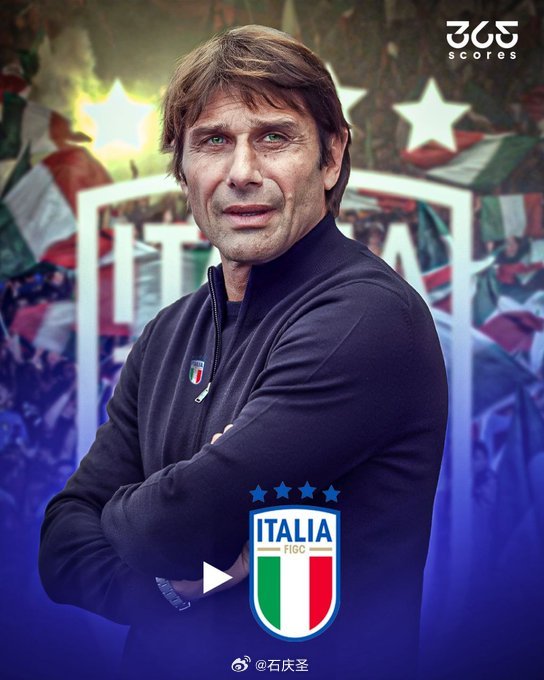 【孔蒂】据说孔蒂是意大利国家队新帅的热门人选，而且如果孔蒂和国家队达成协议，那不