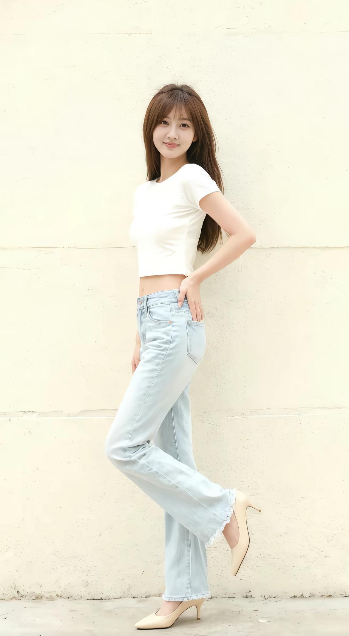 轻纱拂面，笑语盈盈。