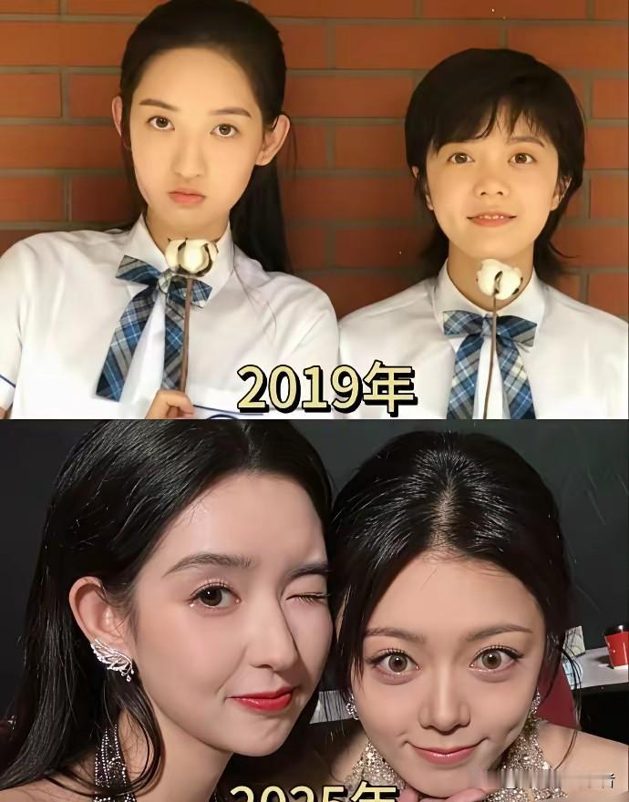 赵今麦和王玉雯果然都在偷偷长大。赵今麦虽然比王玉雯作品多，但是如今王玉雯更受关