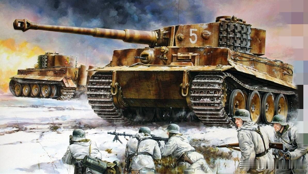 当战争进行到1944年12月初的时候，德三军队的坦克还剩下4774辆，不过如果我