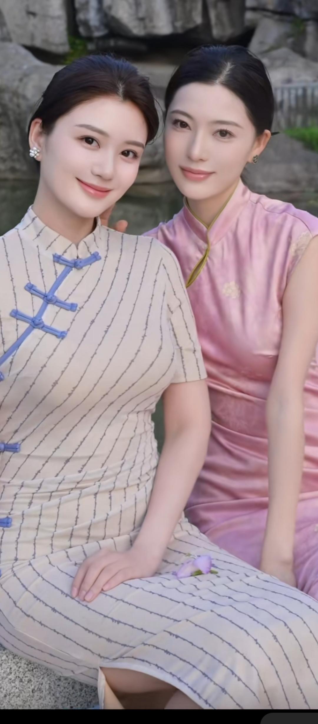 水墨江南，美人如画。