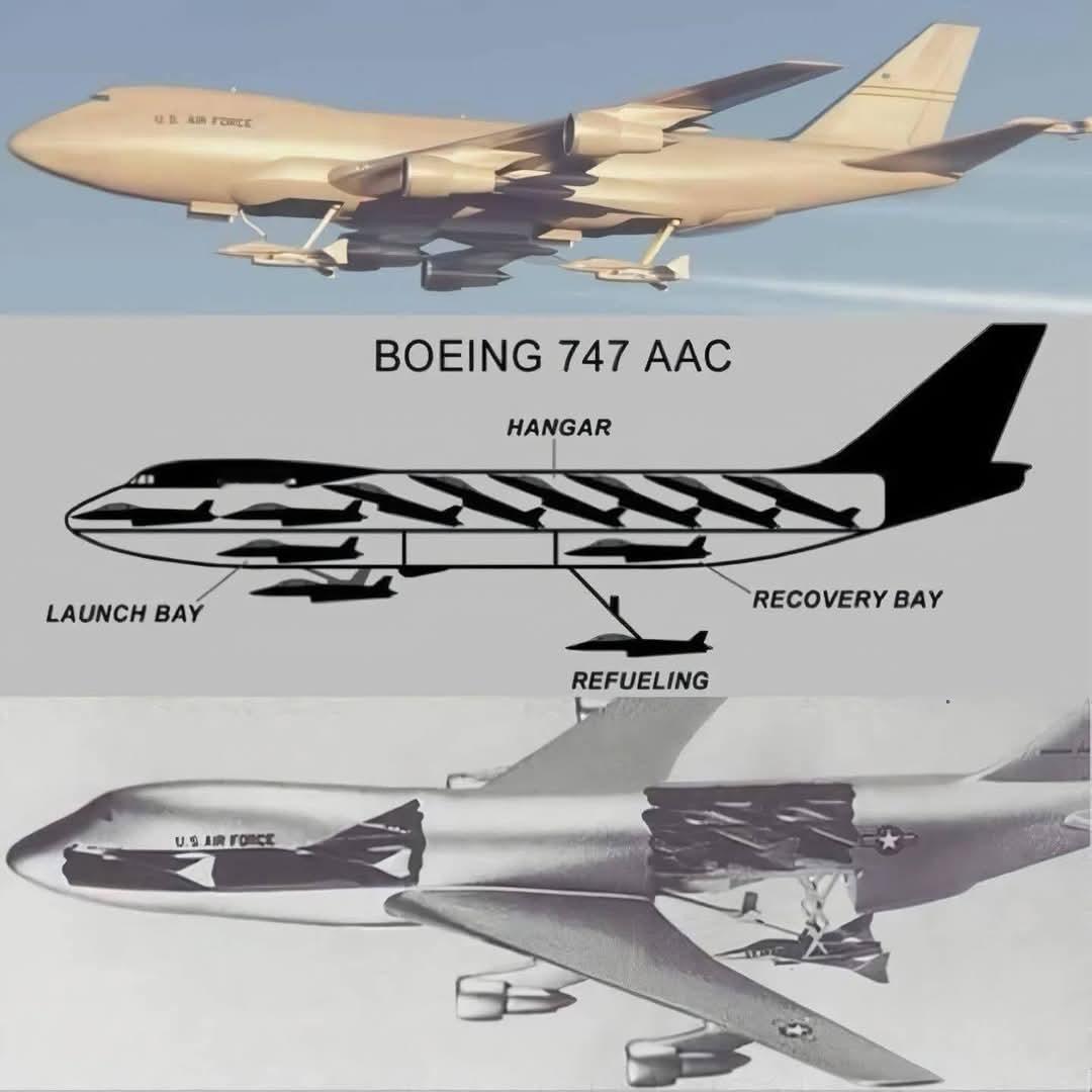 波音747AAC概念示意图​​​