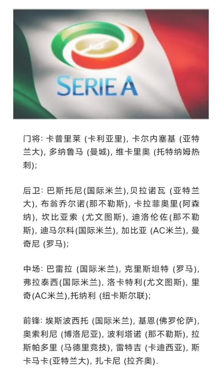 🇮🇹既然里奇和加比亚可以入选国家队为什么巴尔特萨吉不能入选，他三可都是一块