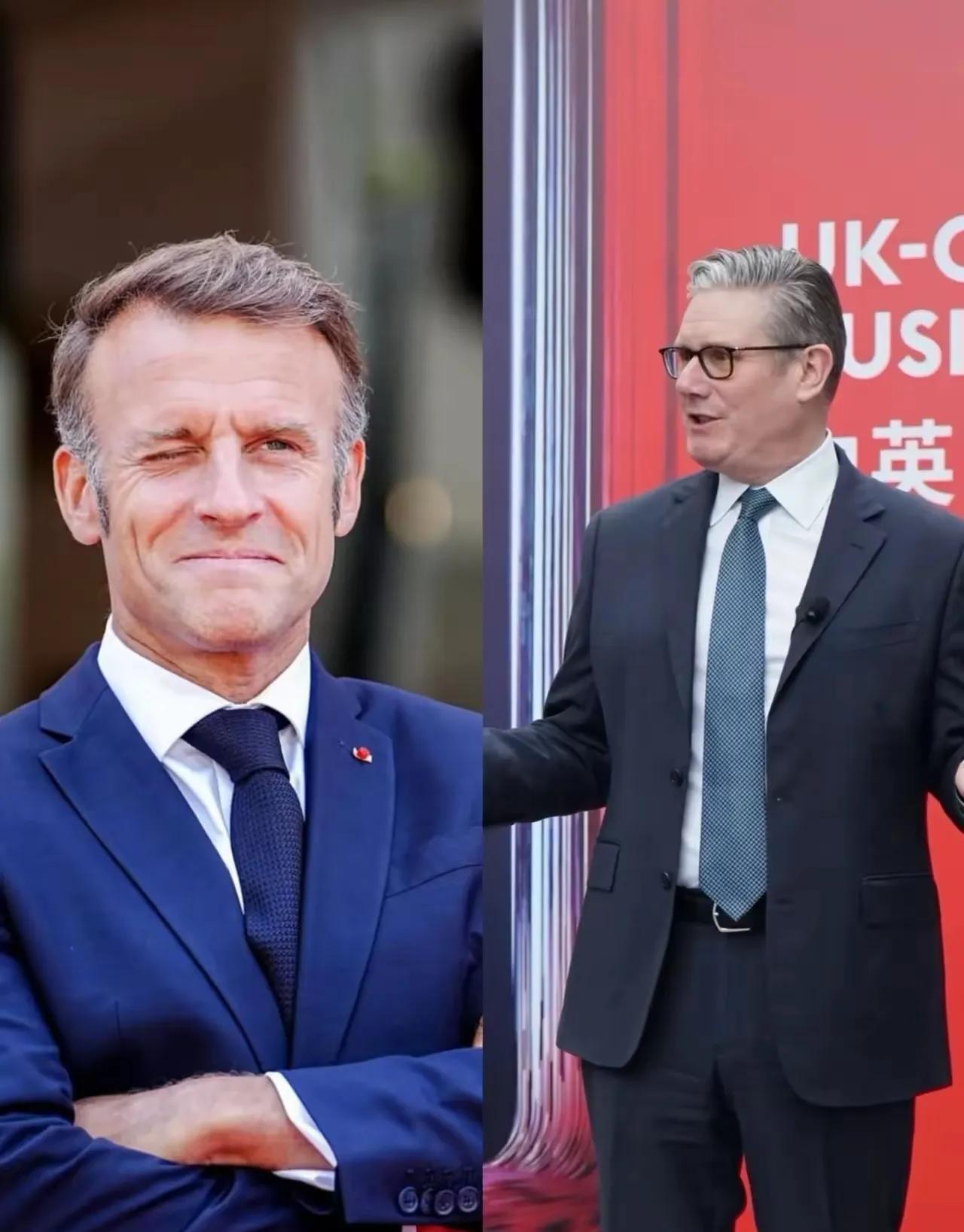 说句掏心窝子的话，跟马克龙比起来，我确实更中意英国首相斯塔默这一款，实在，不整那