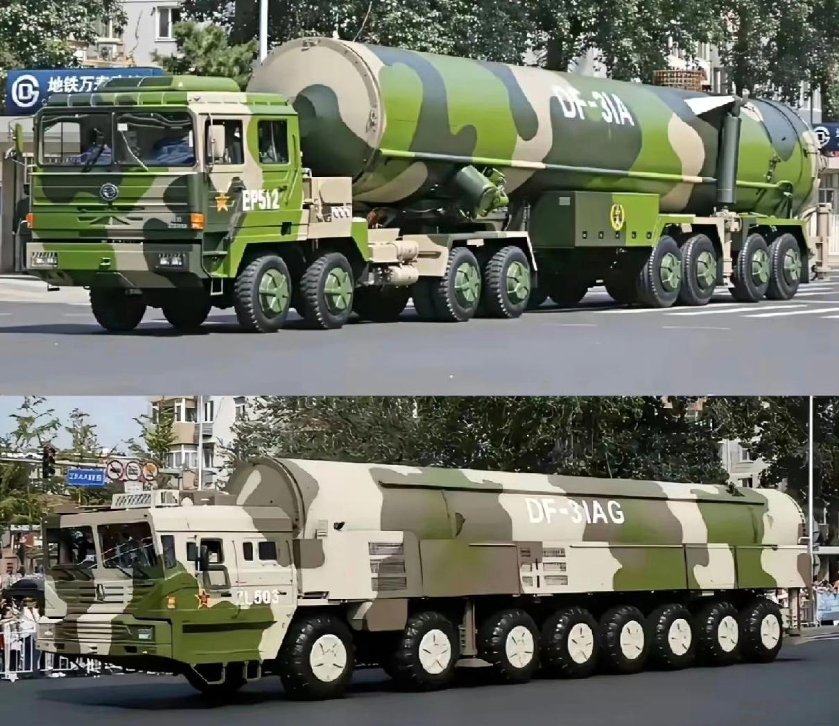 我回忆了一下，进入新世纪以来的历次受阅，在陆基压轴战略核武器出场次数方面，DF-