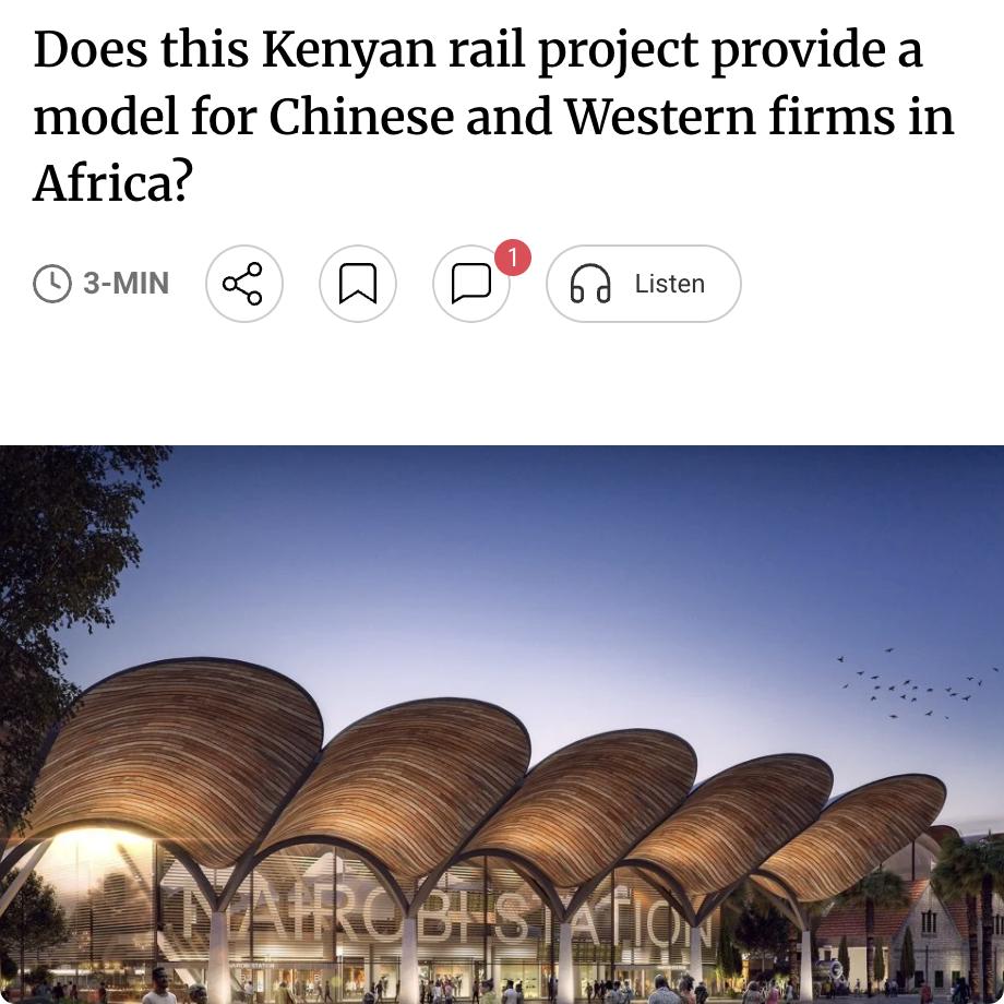 外媒：随着地缘政治和经济竞争加剧，西方政府和金融机构日益回避涉及中方参与的基础设