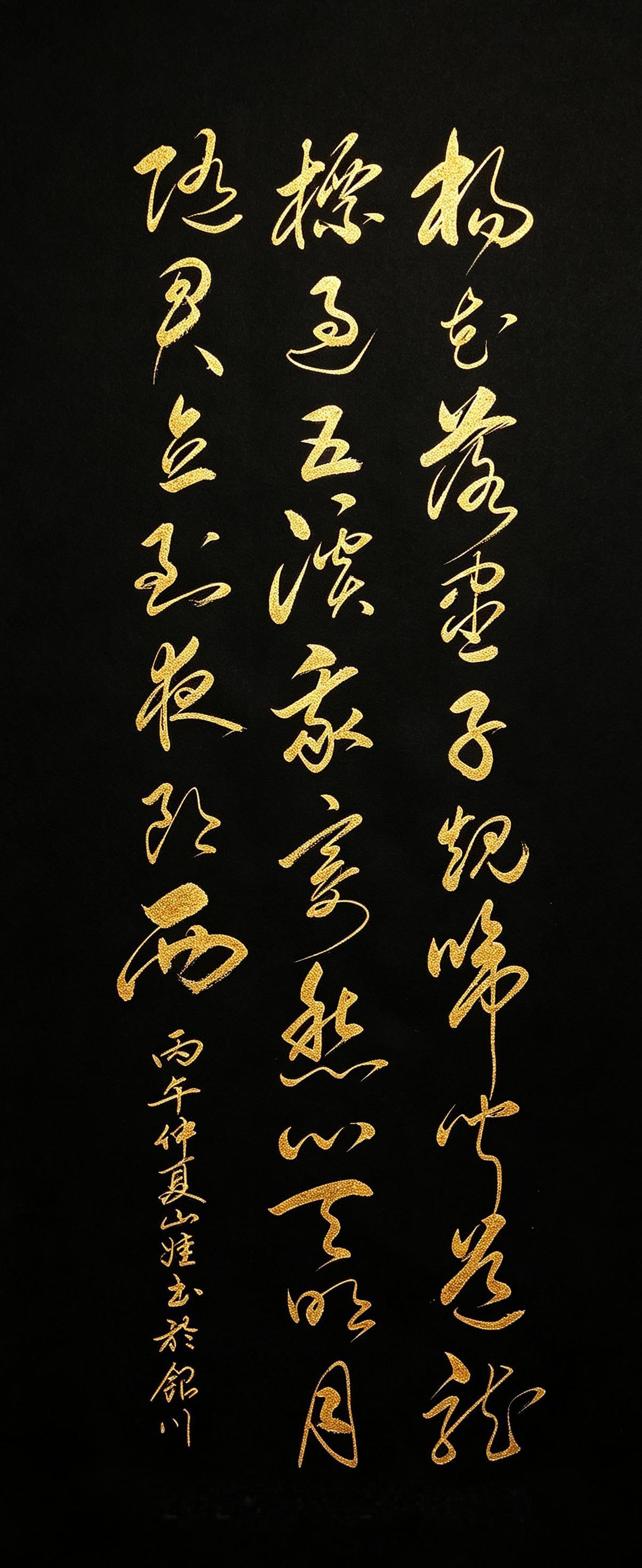 家人们，你见过把牵挂写进骨子里的书法吗？今天看到这幅字的时候，一瞬间直接被戳中了