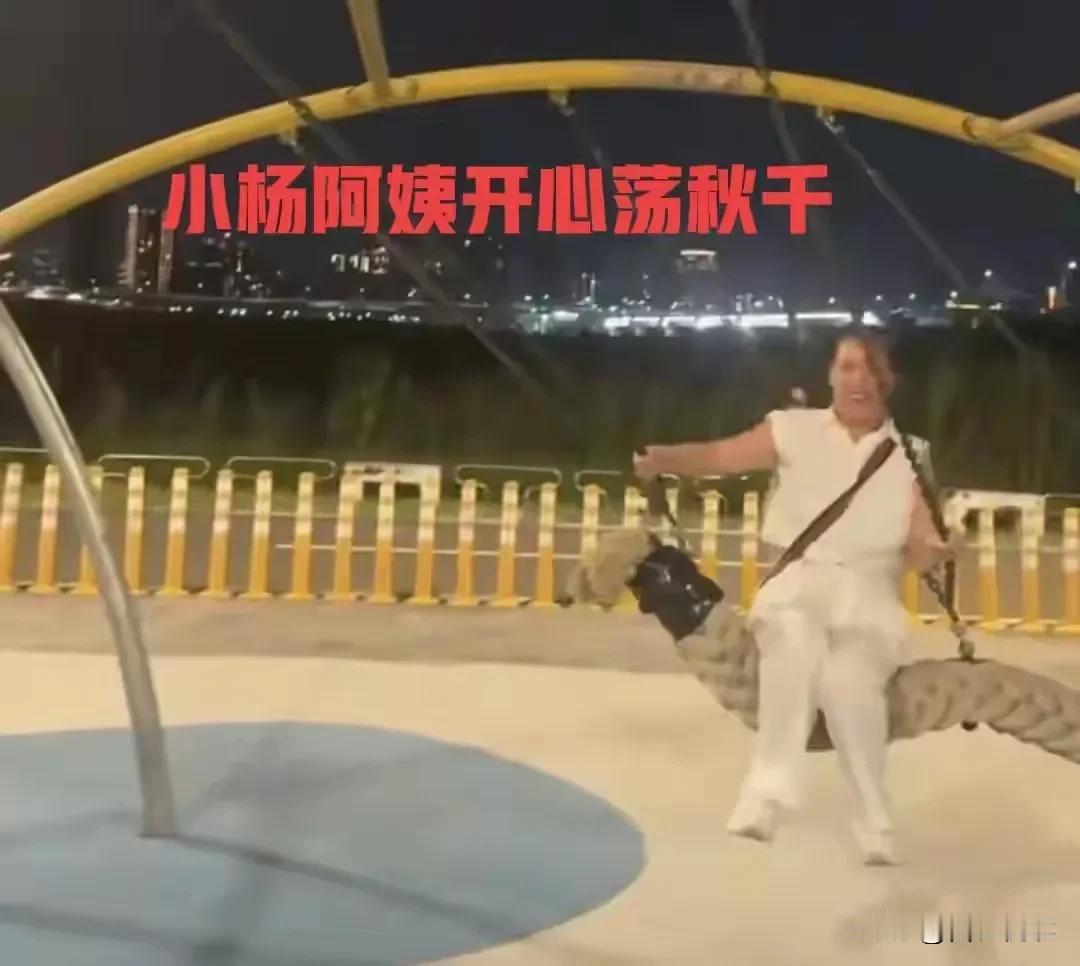 小杨阿姨的话就是雇主的意思吧小杨阿姨又发新视频了视频里的她好欢乐坐在