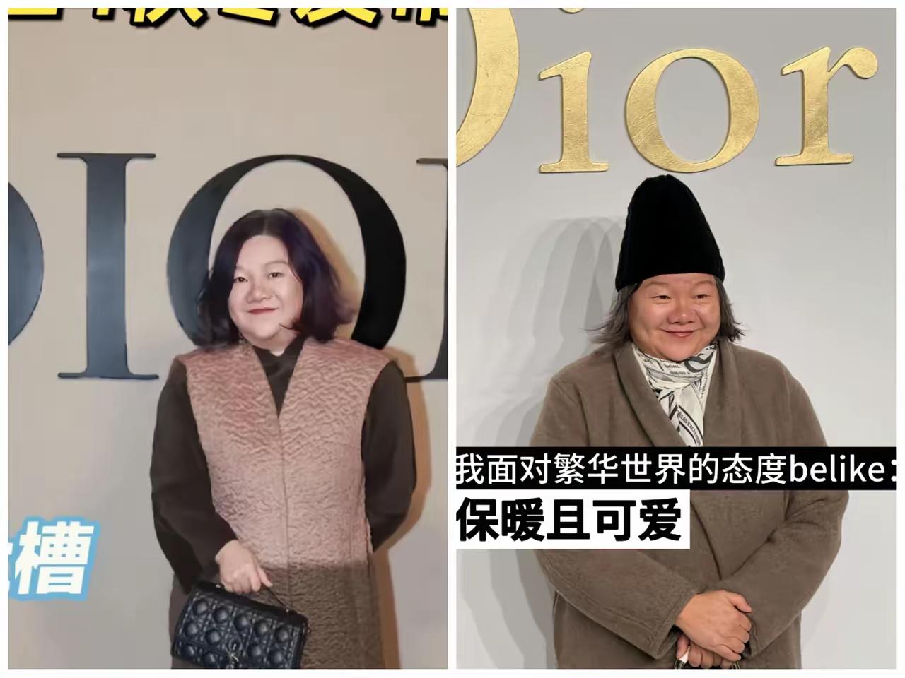 估计陈凯歌也没想到～前妻洪晃，居然一年还比一年“高级”，今年也是演都不演了，