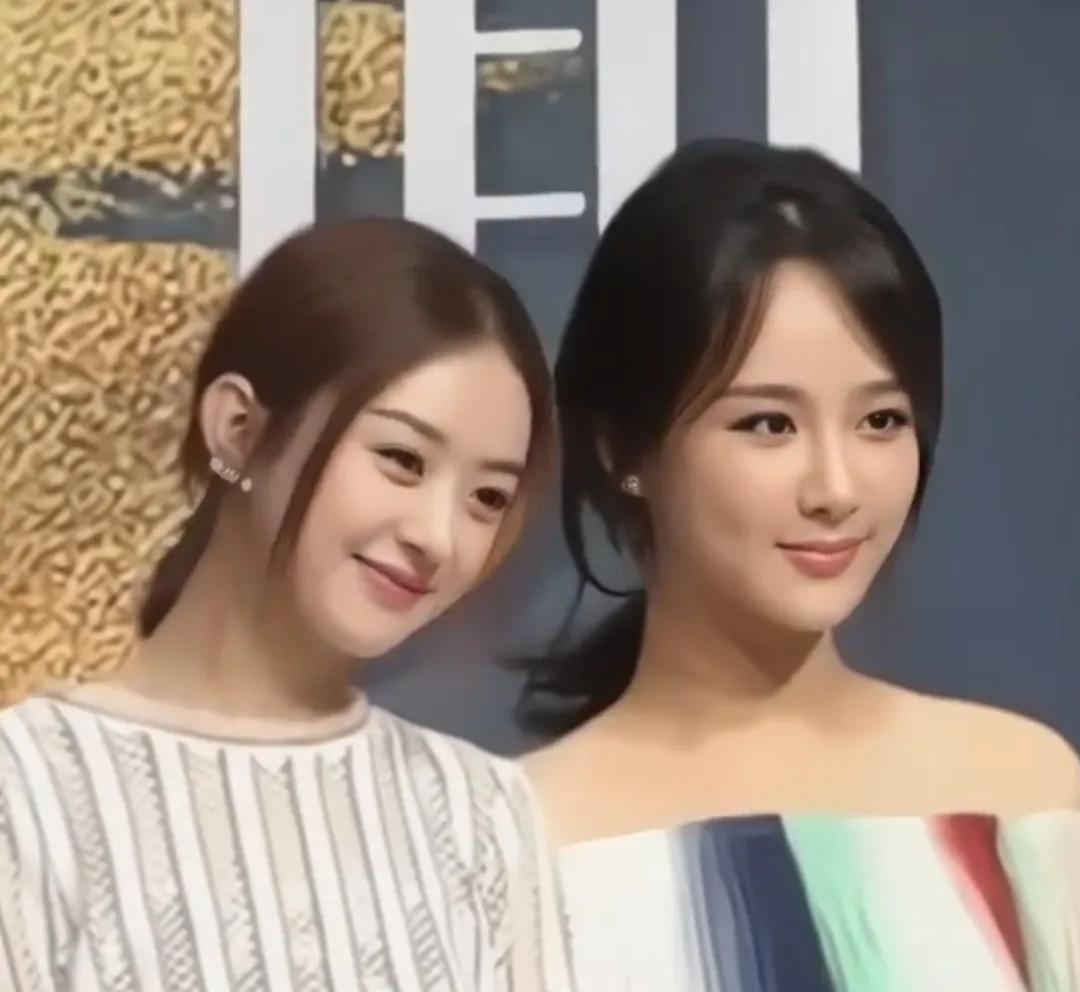 张天爱的颜值和身材，唐嫣本来就高，还穿个高跟鞋，杨紫越来越美了，赵丽颖面相又恢复