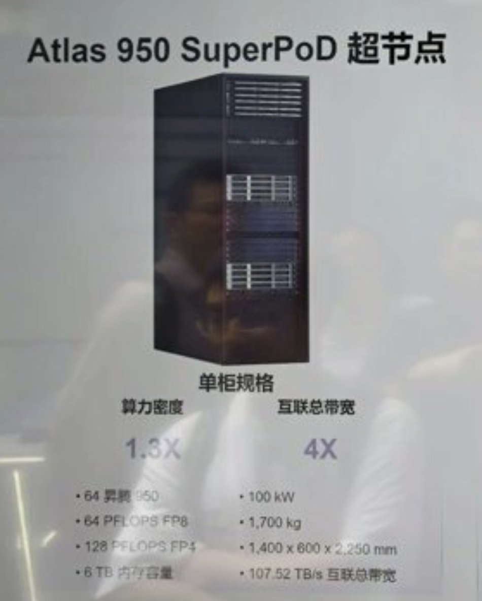 昇腾950超节点终于来了各大国产AI大模型都在等昇腾950批量出货，各AI大模