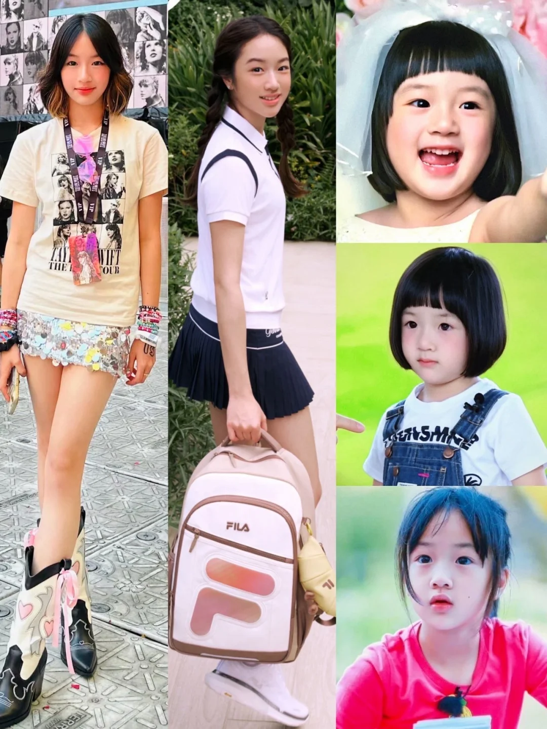 小时候萌长大后美‼️吴尊女儿NeiNei好会长🤩