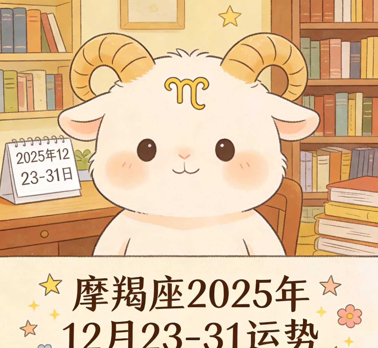 摩羯座2025年12月23-31日运势年末收官阶段，摩羯座迎太阳入本命宫