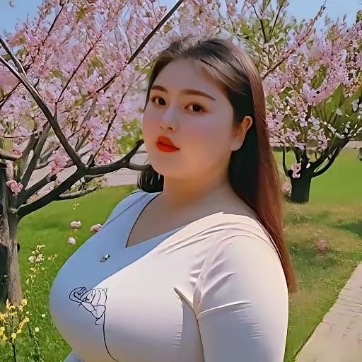 “春风拂面笑，花影映人娇”，这诗句描绘的画面太美啦。让我想起八达岭长城的春日，桃