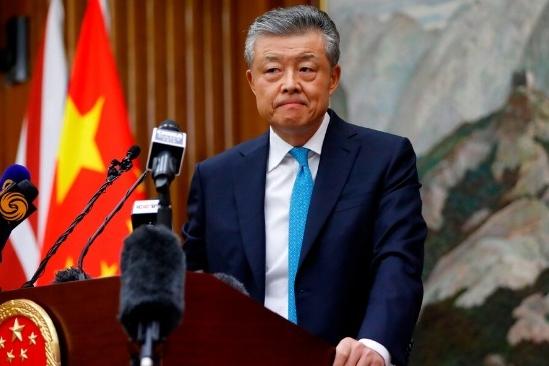 昨晚，中国驻英前大使刘晓明发文:“中国驻英使馆馆舍规划申请早已完备，英方再次推迟