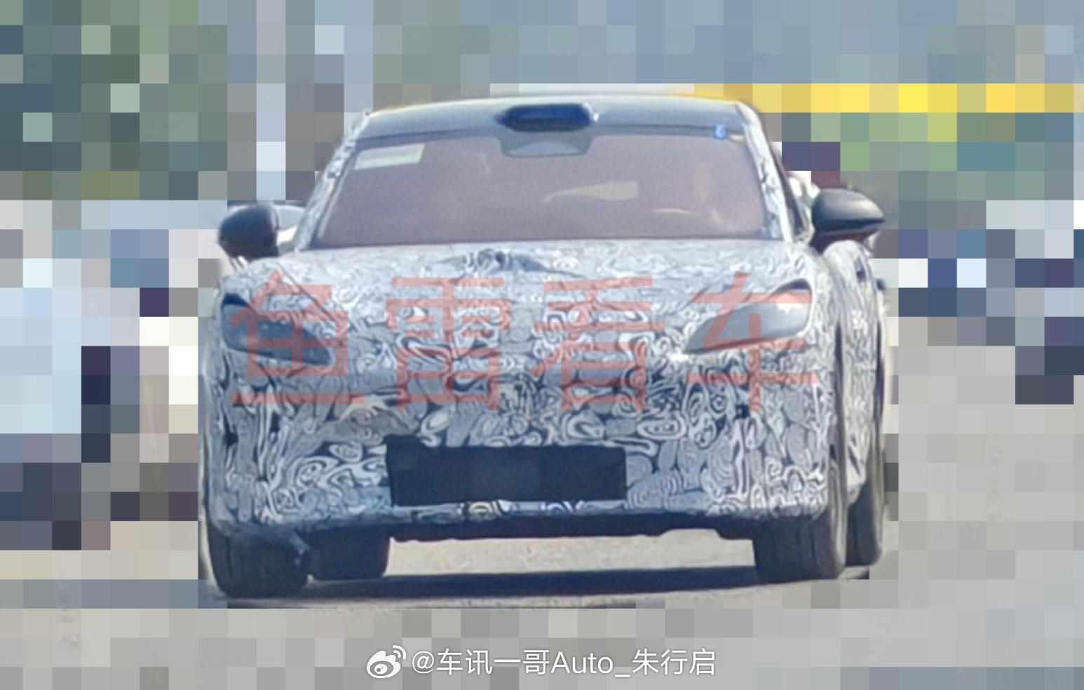 奇瑞新车的谍照图曝光整车侧面有极氪001、尚界Z7T的设计风格不知道这款车会不会