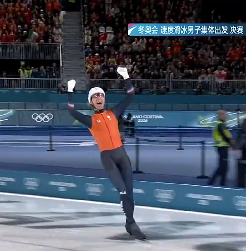 有意思，又见兔子战术夺冠。刚刚结束的速度滑冰男子集体出发决赛上演了十分有趣的一