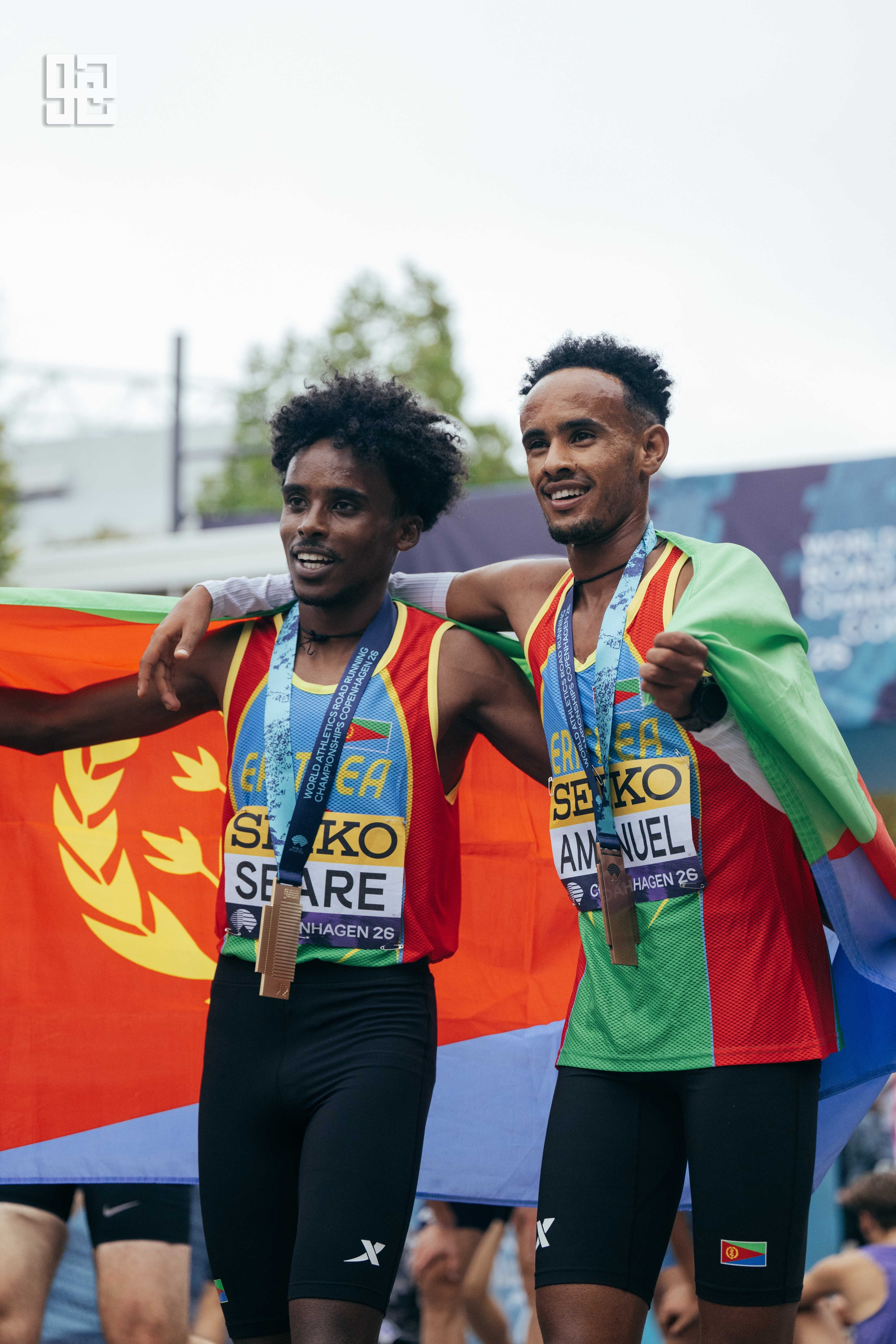 厄立特里亚🇪🇷中国品牌特步合作的队伍98跑​​​