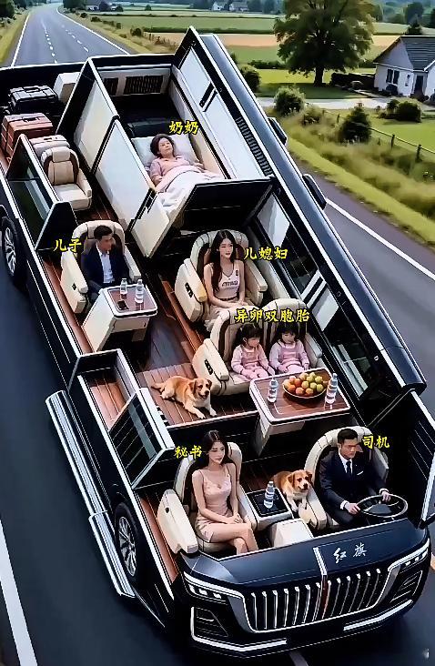 这是哪个大聪明给红旗国悦做的图，说不出来的诡异....