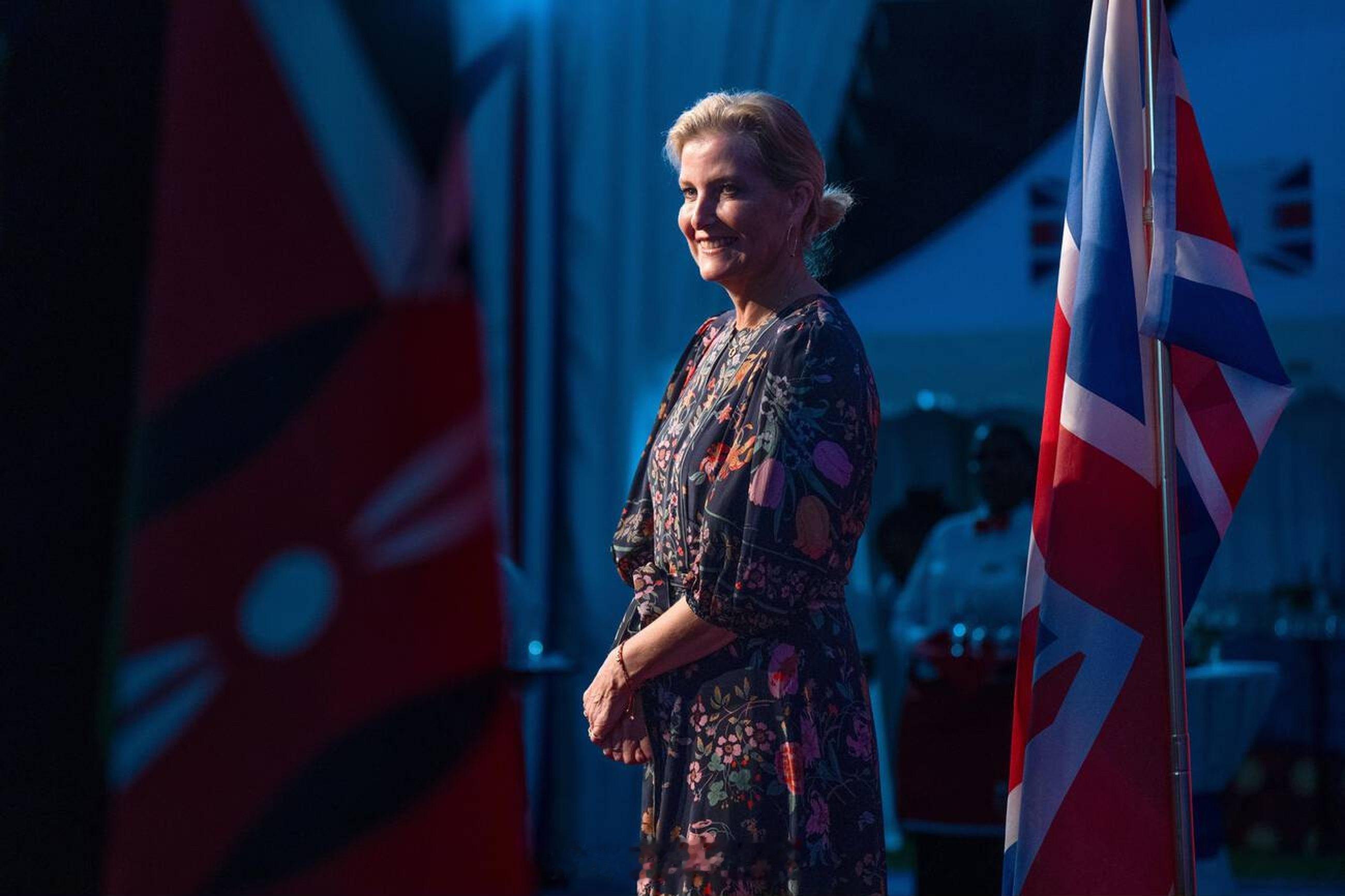 英国王室2026年2月25日，爱丁堡公爵夫人苏菲在肯尼亚内罗毕的英国高级专员