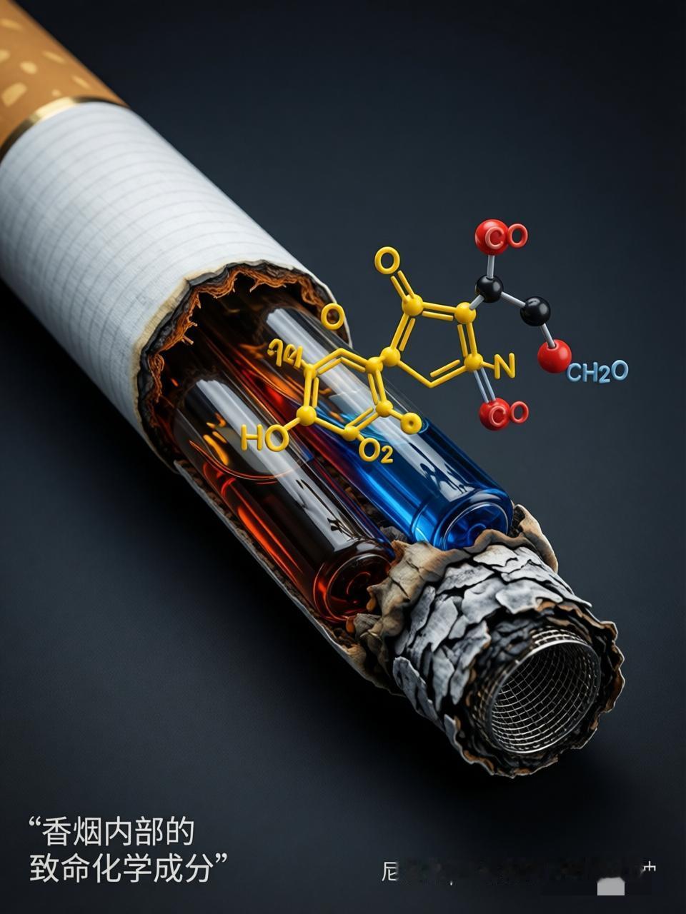 别再骗自己了！你手里那根不是烟，是一个奔着你肺去的“微型化工厂”！ 你以为你抽