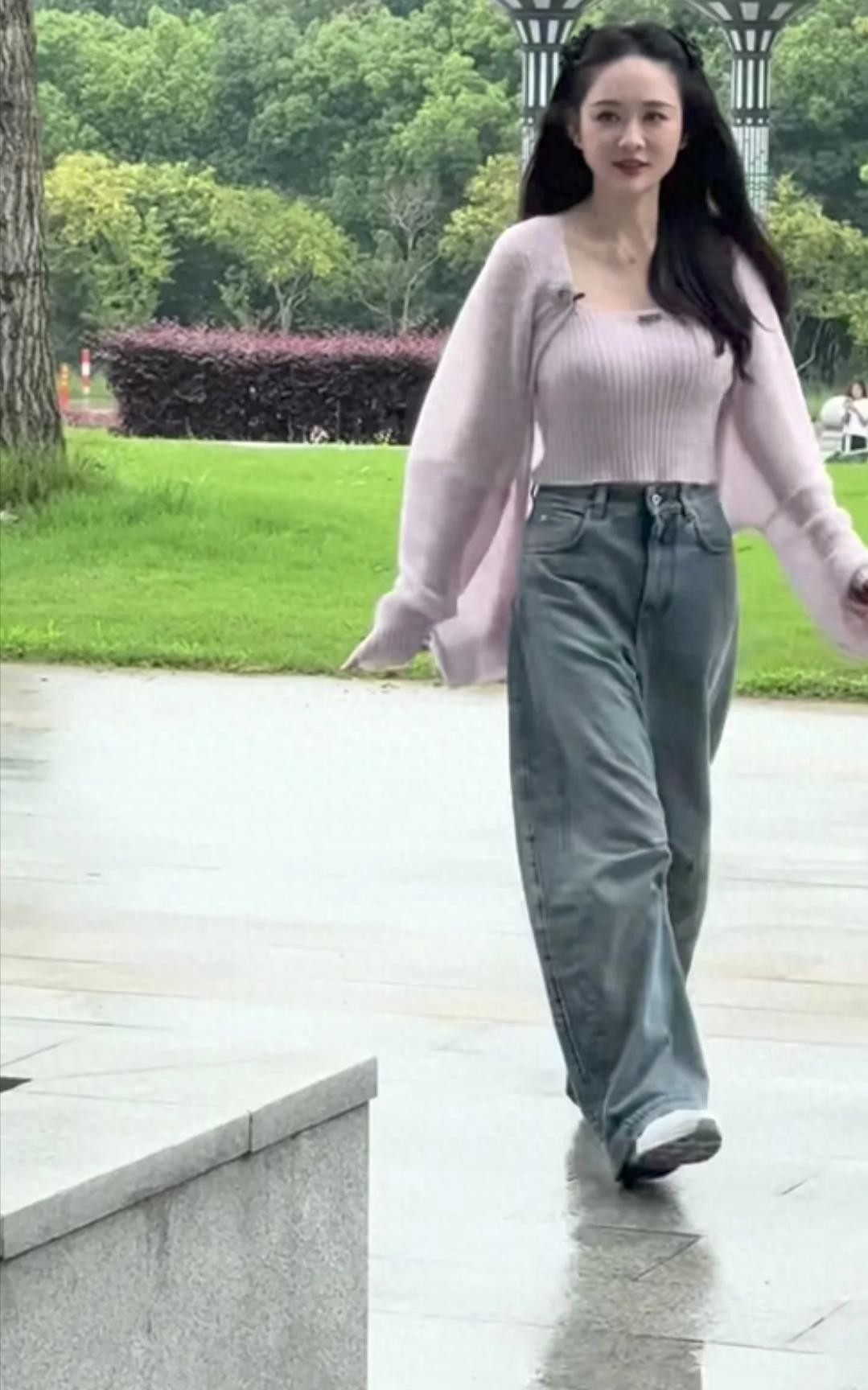 陈乔恩都长那么大了以前看还是小小一只怎么做到又瘦又有肉