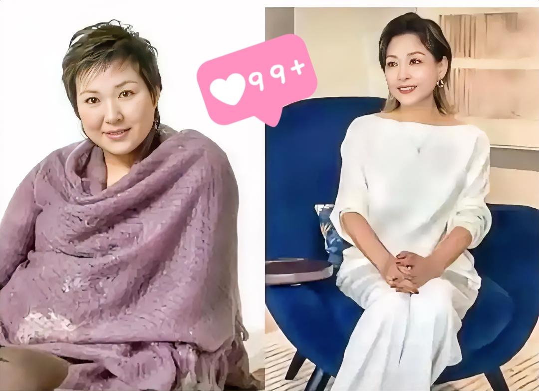 李静这回是真狠54岁硬是把那层“油腻感”彻底刮掉了。从160斤跌到105