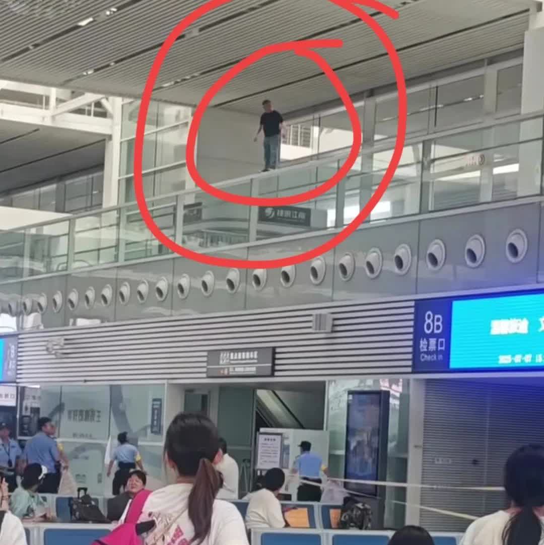 杭州南站跳楼应该不是临时起意，他只买了1站高铁票，应该只是为了进场，实在想不通，