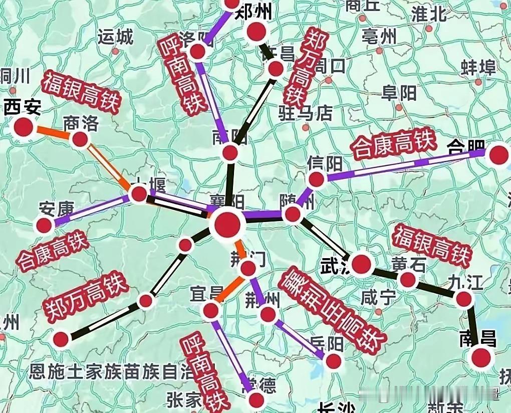 苏州堂堂地级市的天花板，最富裕的地级市，铁路枢纽地位却比不上徐州和襄阳，这是为