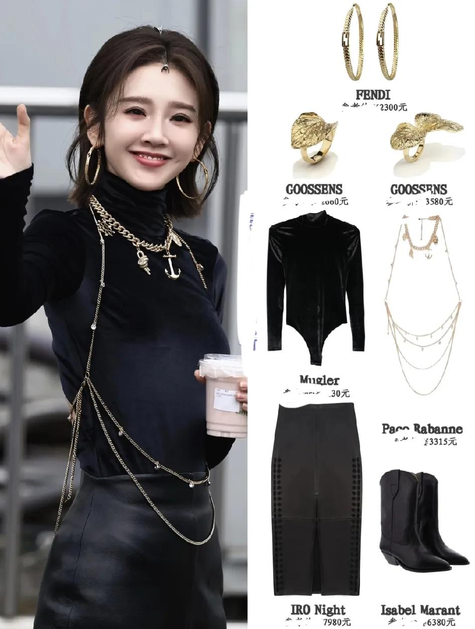 唐艺昕为了火也是拼了，她把各种高定衣服，宝格丽首饰，穿成了一场属于自己的米兰时周