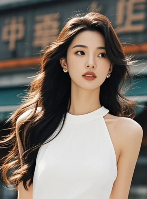 当清新脱俗遇上年代滤镜，这张超清写真美到让人屏息