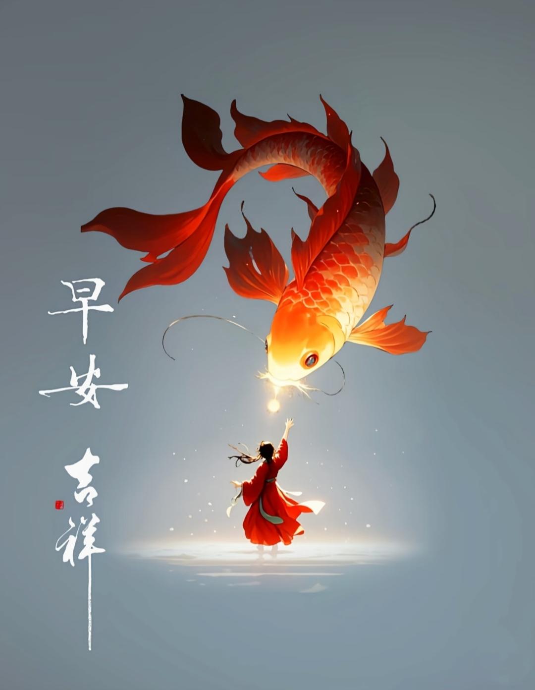 早安吉祥，马上好运，心想事成…春日生活打卡季早安