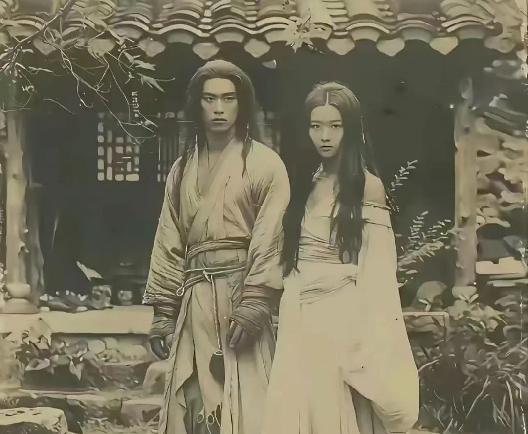 这张拍摄于公元1241年的珍贵画面，定格了神雕侠侣的青春时光。那年杨过十七岁，正