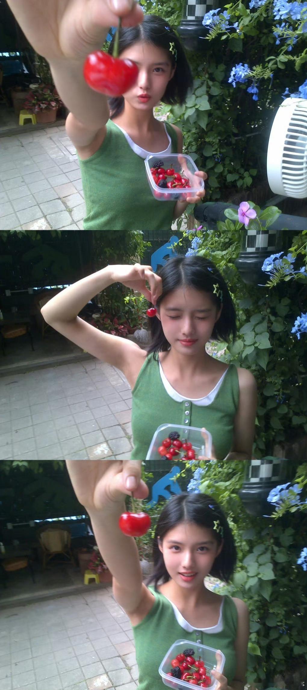 50块手机拍的艾米妹妹长成这样，很难拍得不好看吧！下辈子能不能让我长这样试试！