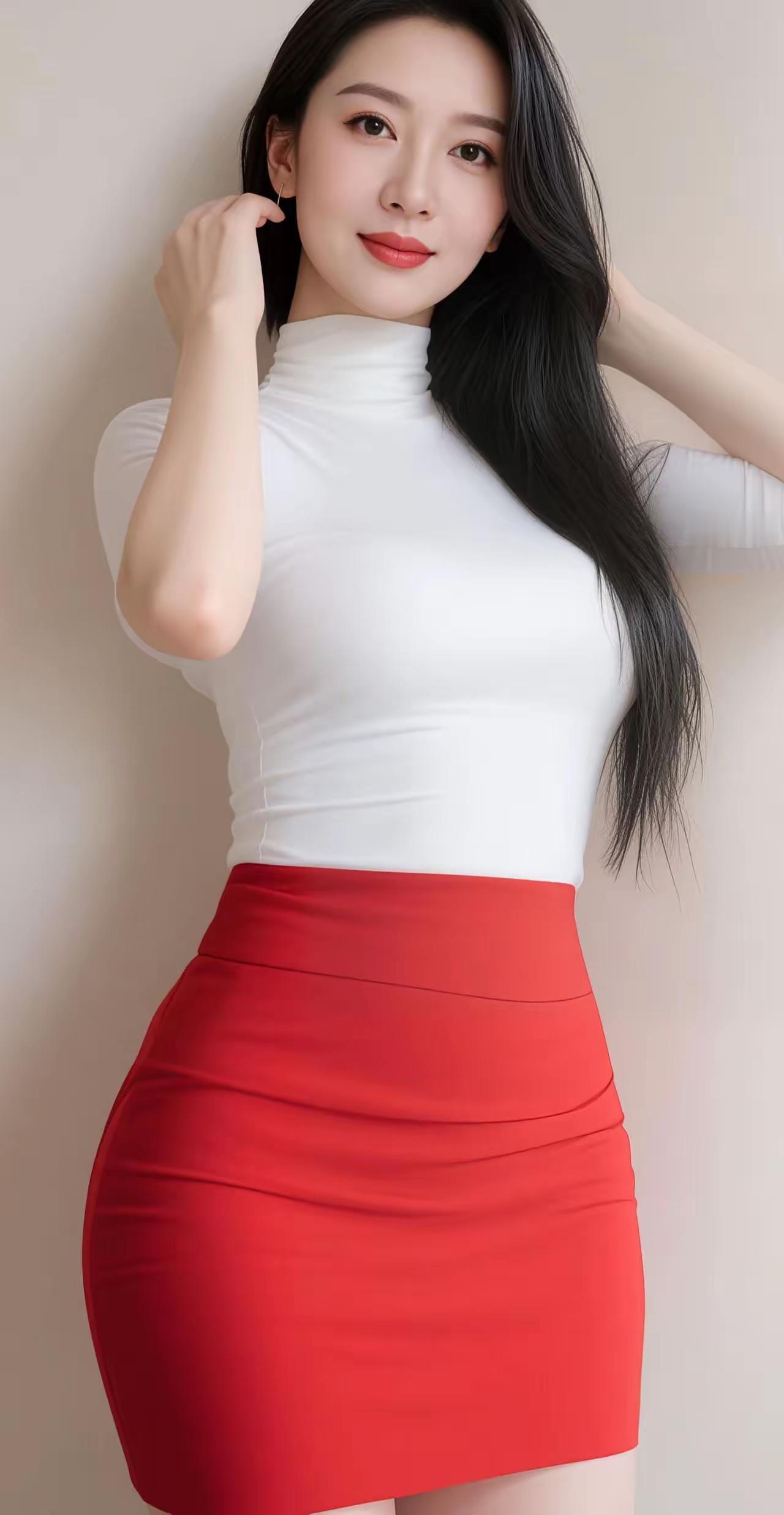 灵动的眼神、甜美的笑容，清新脱俗的气质，散发着成熟女性的魅力，一举一动尽显优雅，