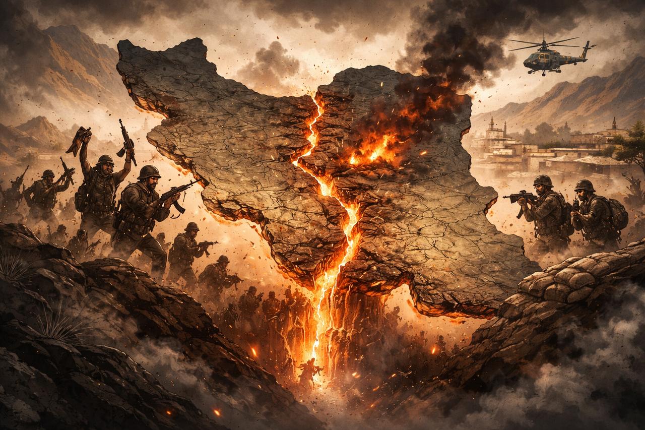 伊朗西部的库尔德人和政府军打起来了。1月3日，来自媒体IranObserve