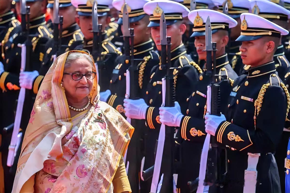 孟加拉国前总理哈西娜在印度流亡时放了句硬话：要是她的人民联盟被禁选，数百万支持者