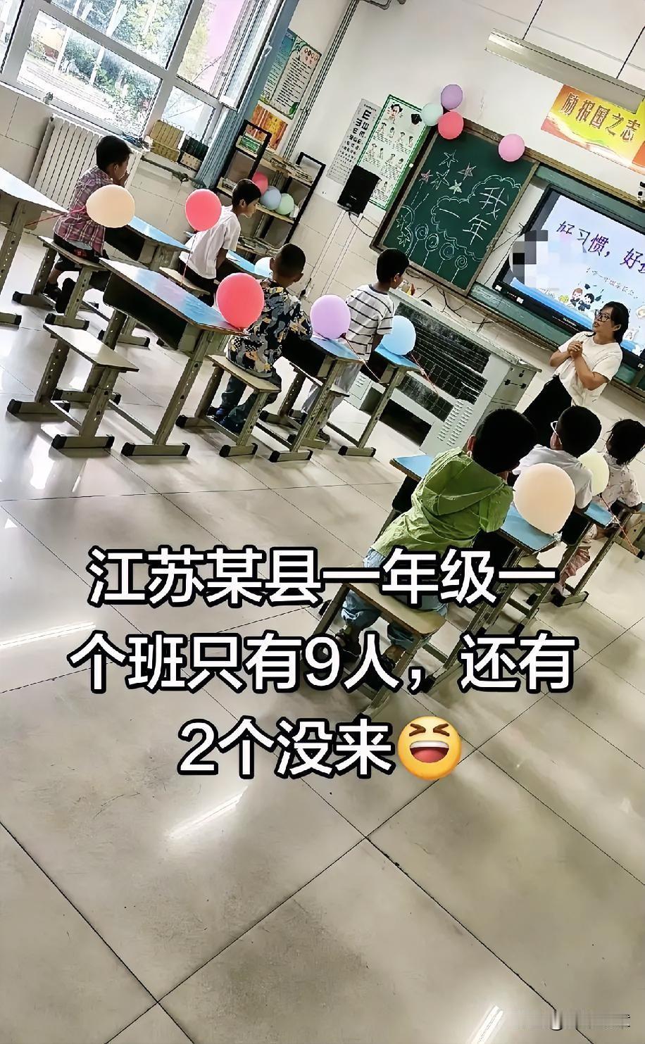 我一直以为出生率那么低，也不至于太快反映出来吧。结果上海刚开学，刚升小学五年级的