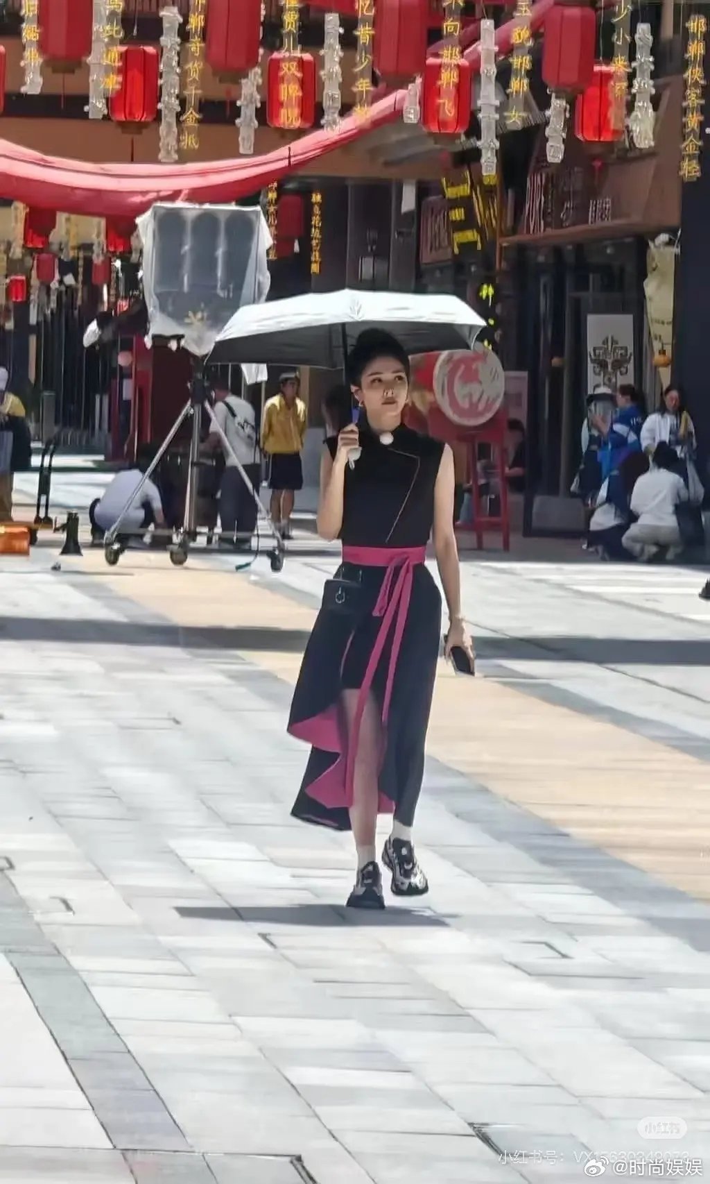 和跑男其他人相比白鹿真的好有明星架子
