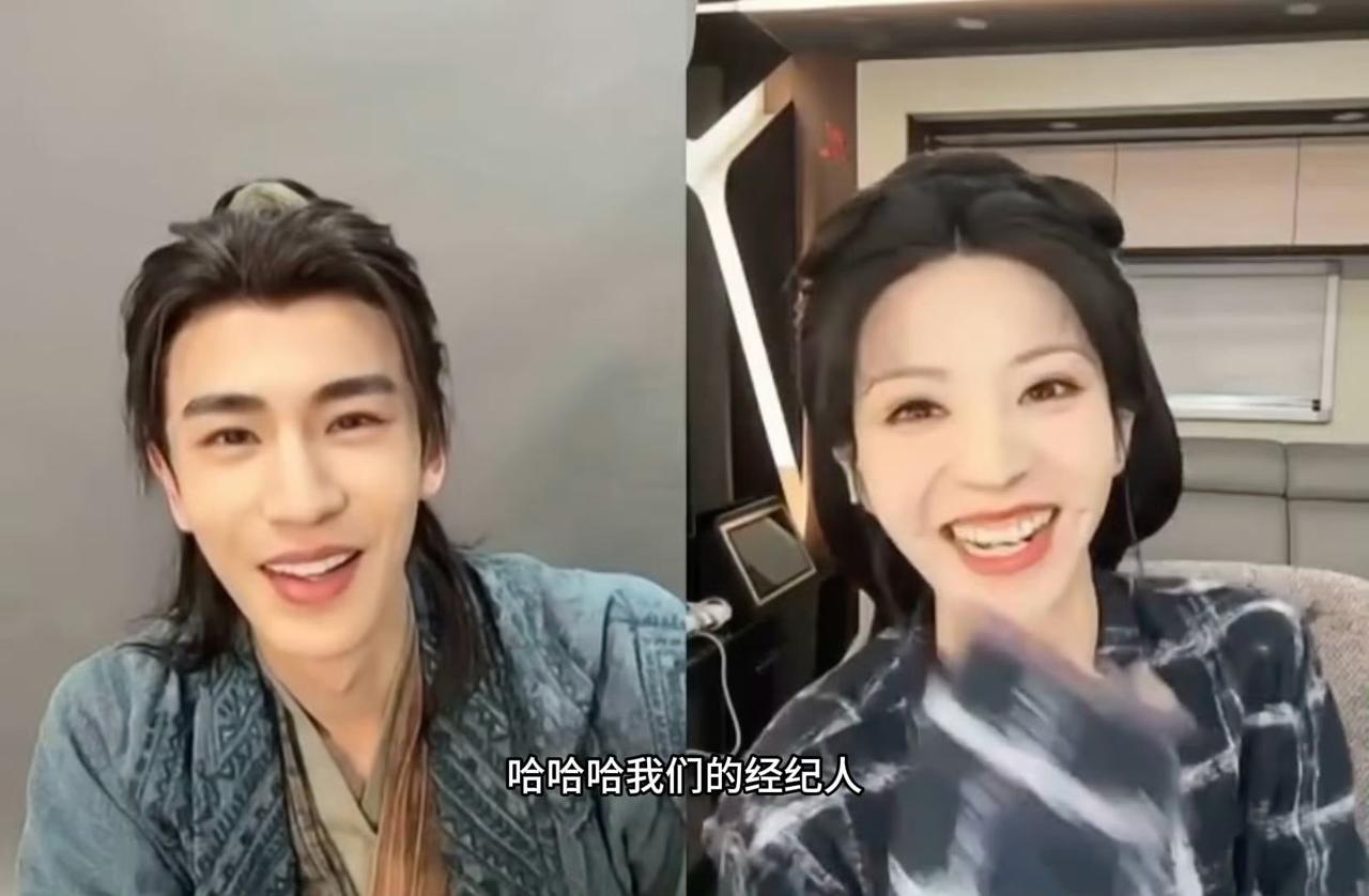 家人们，这瓜保熟！《逐玉》开播直播现场，田曦薇突然憋笑说出：我们挺有缘分