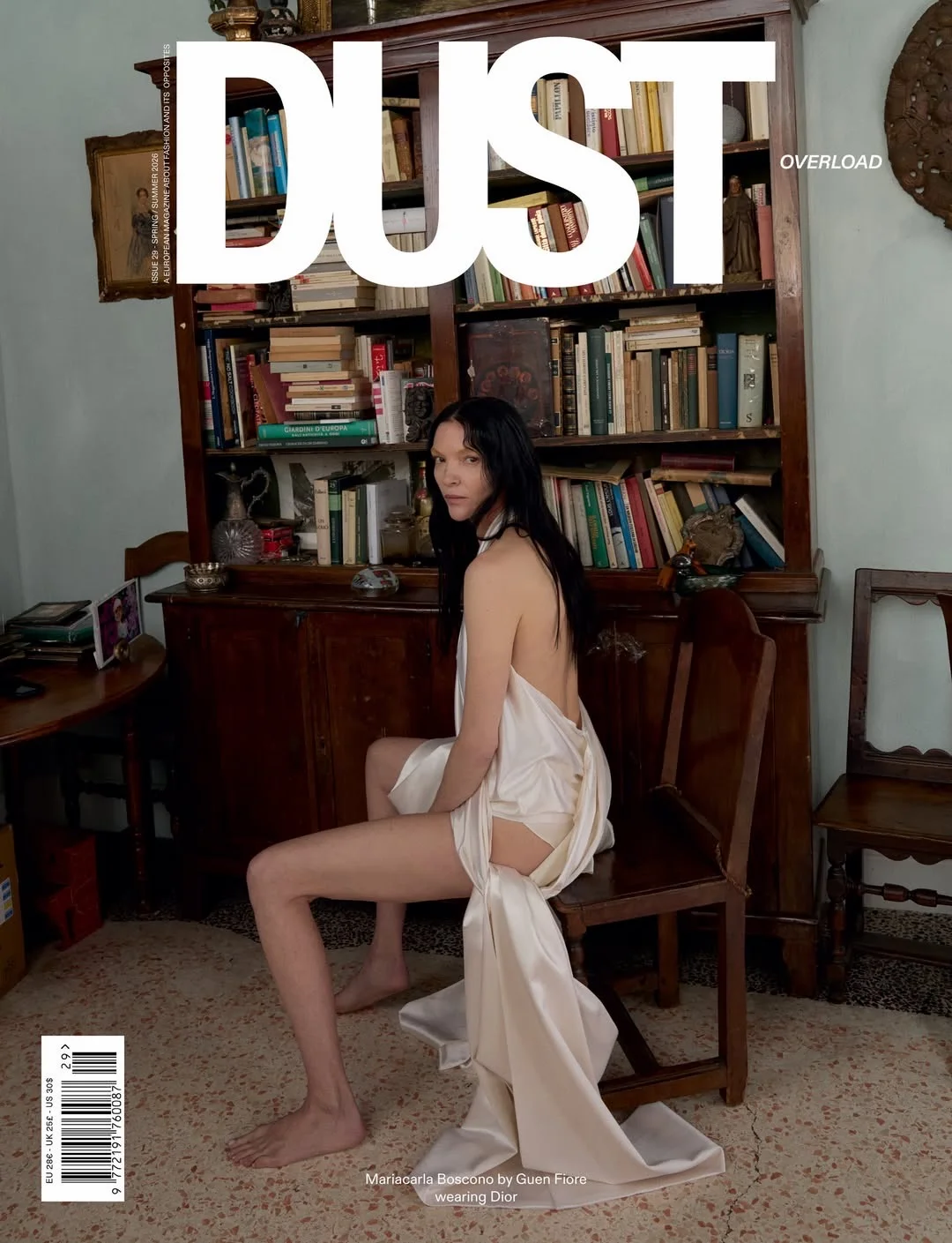 超模 Mariacarla Boscono 新封面！