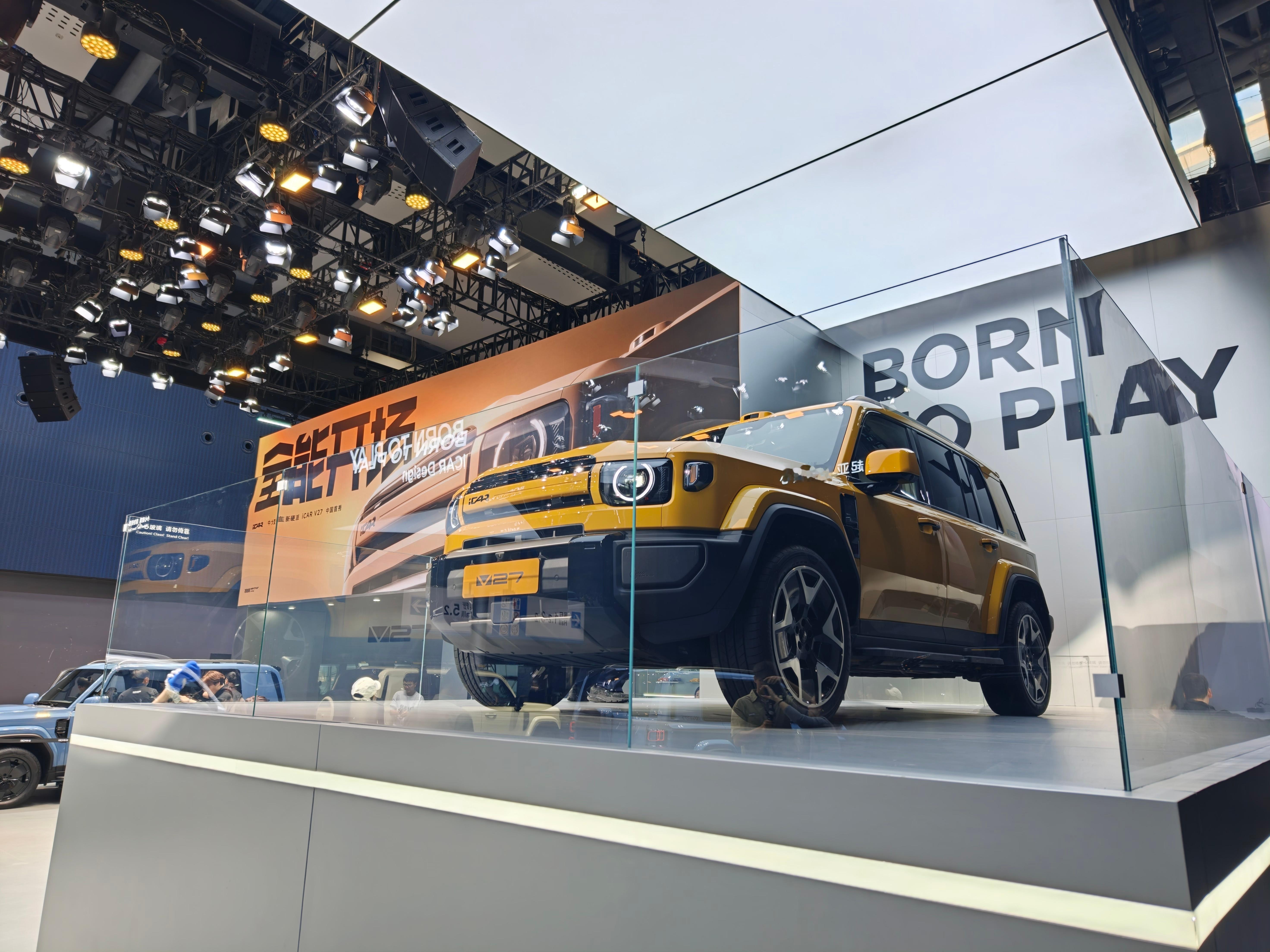 给全家人的硬派大方盒子又要出圈了！2025广州车展探馆作为现款V23的车主，我觉