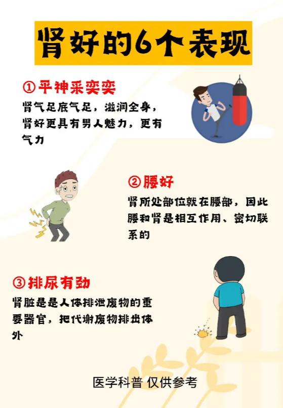 身体这6个表现，说明肾气很充足